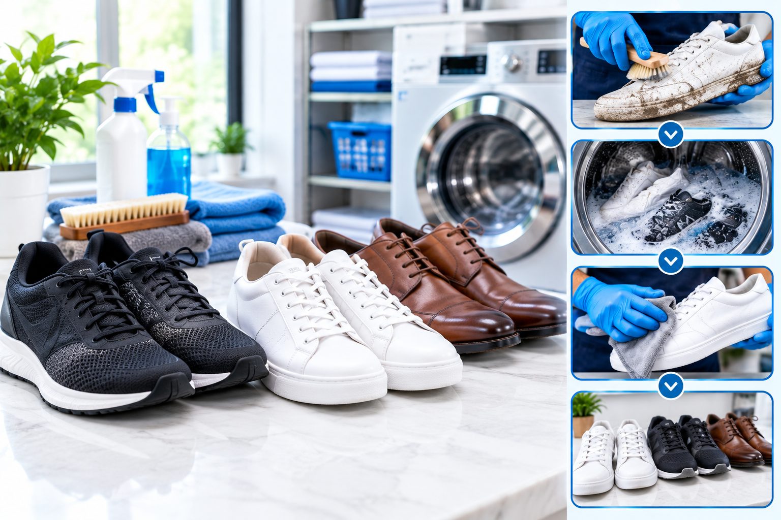 Shoe and sneaker cleaning Jaypee Wishtown